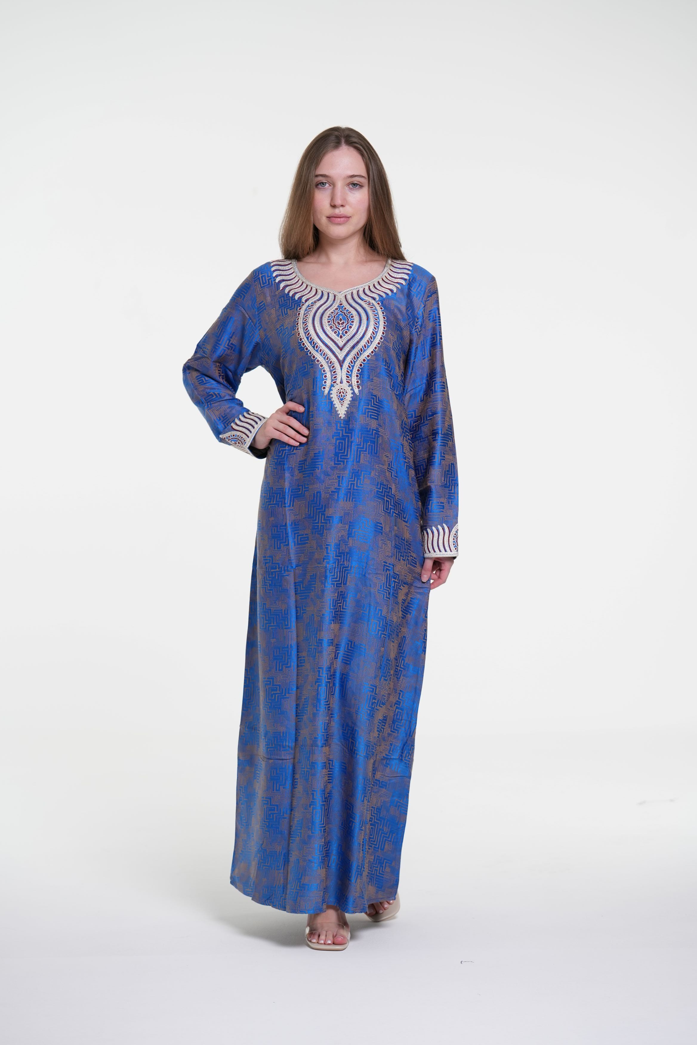 Mukhawar Embroidery Jalabiya