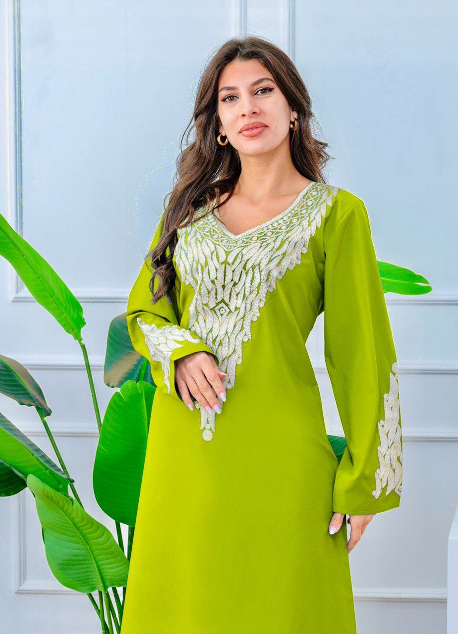 Mukhawar Embroidery Jalabiya