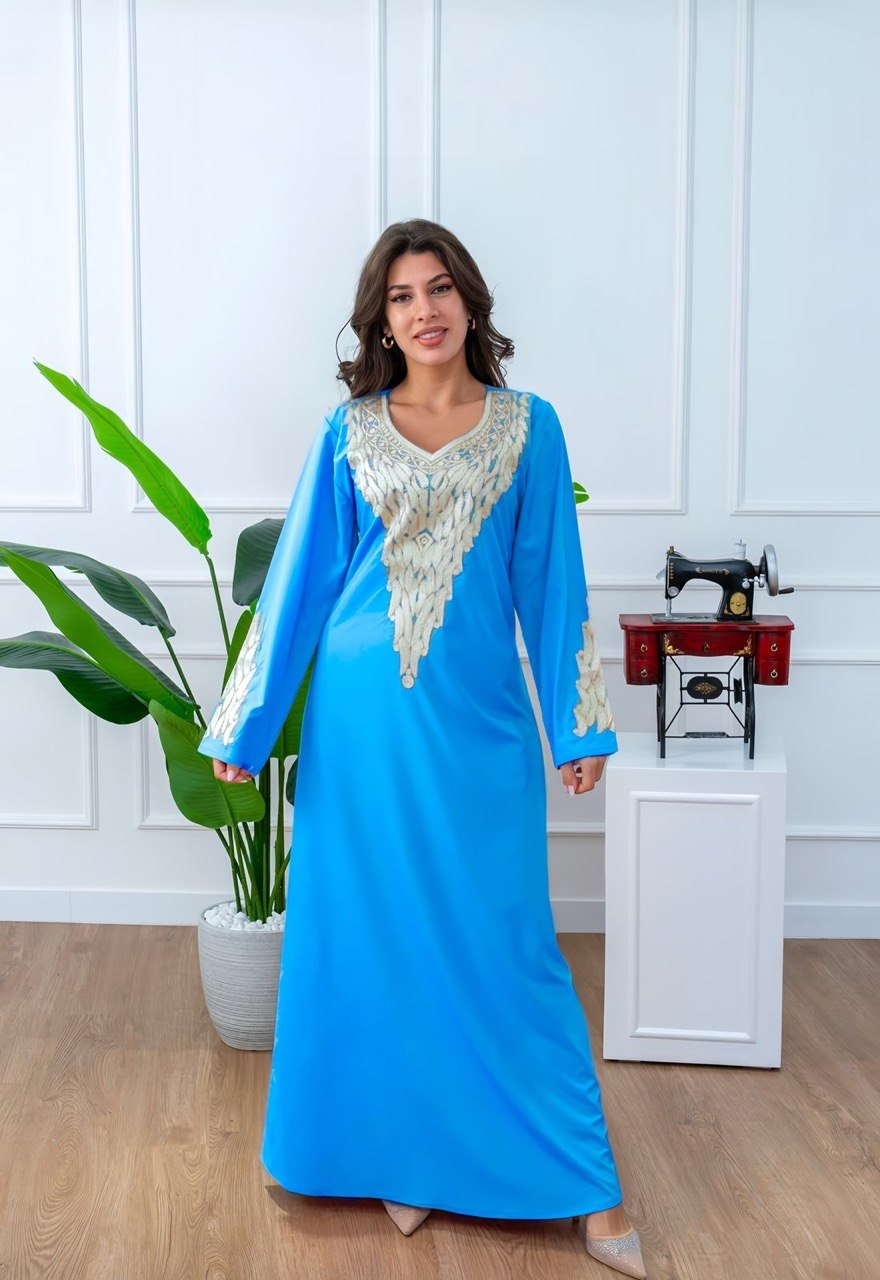 Mukhawar Embroidery Jalabiya