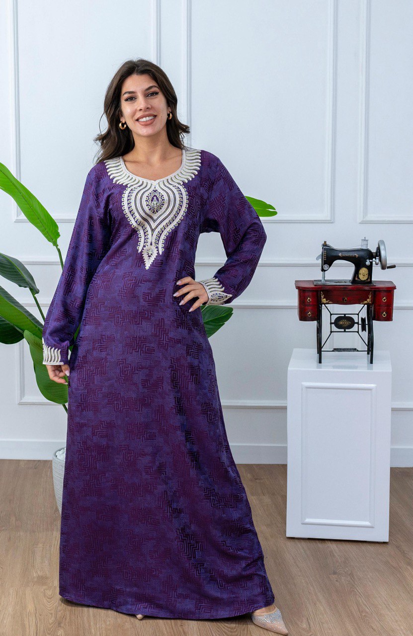 Mukhawar Embroidery Jalabiya