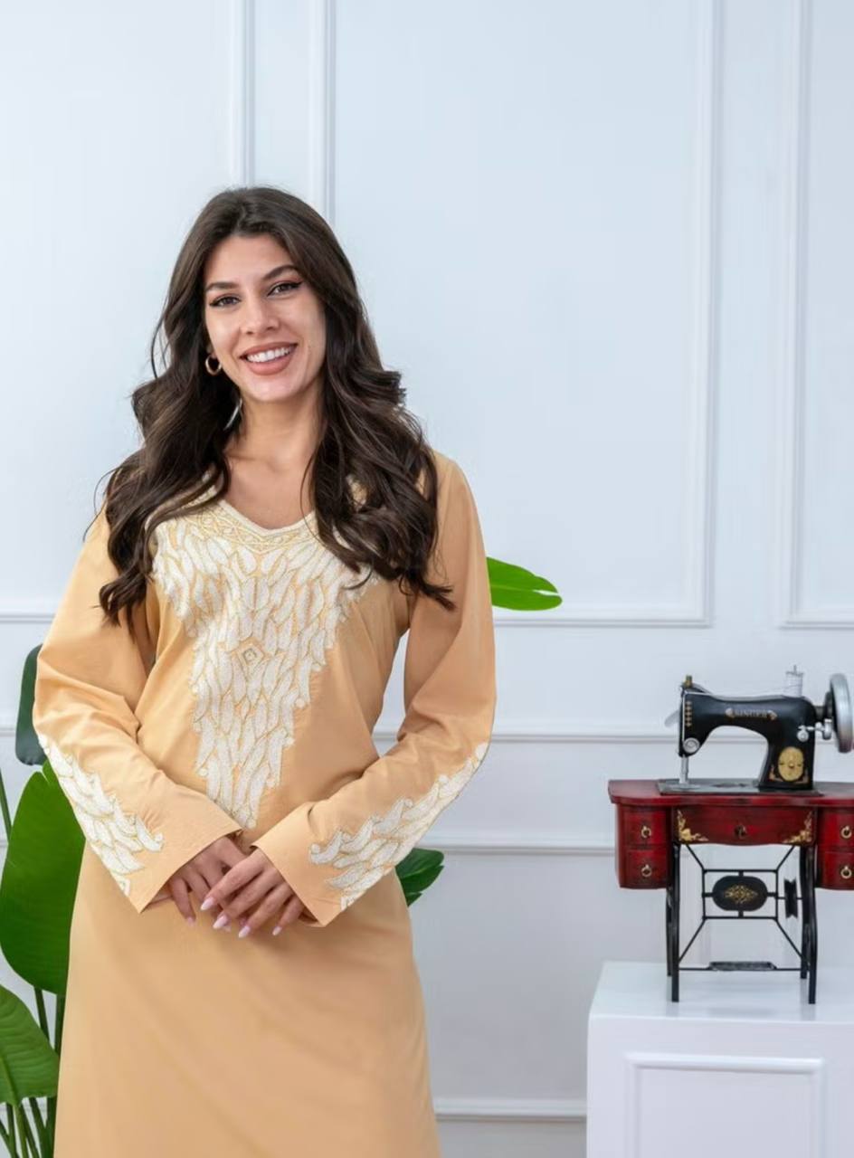 Mukhawar Embroidery Jalabiya