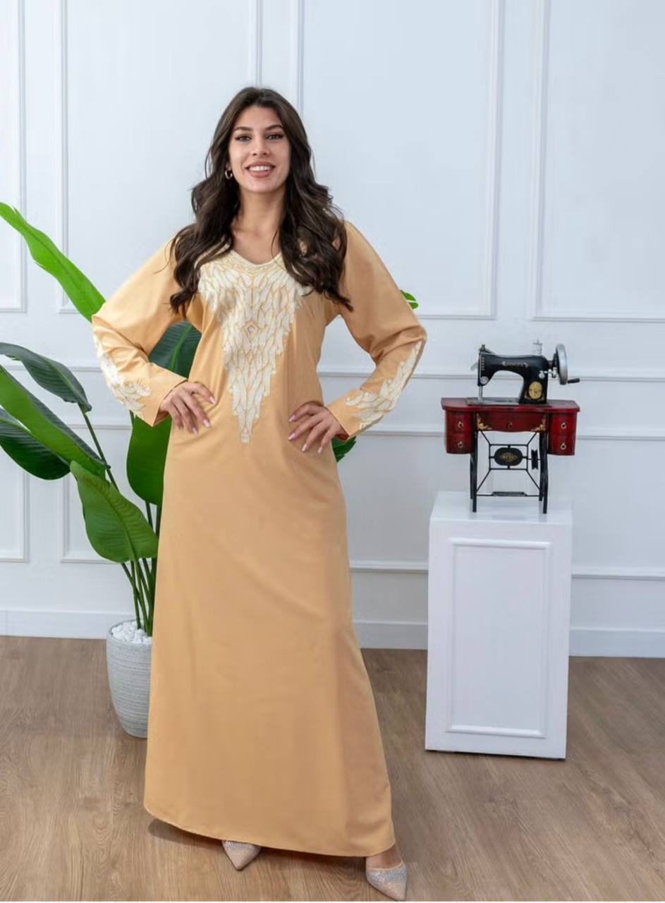 Mukhawar Embroidery Jalabiya